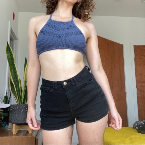 Purple Crochet Bikini Top 🌸 - Picture 4 of 6